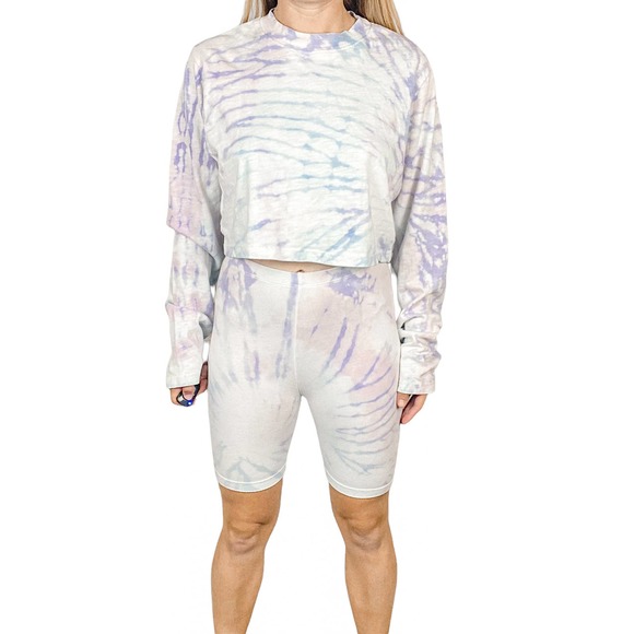 Cotton Citizen Sweat Set Brooklyn Peony Tie Dye Two Piece - Picture 4 of 12